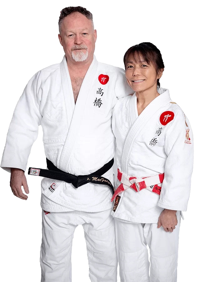 Masters Tina Takahashi and Sean MacFadyen
